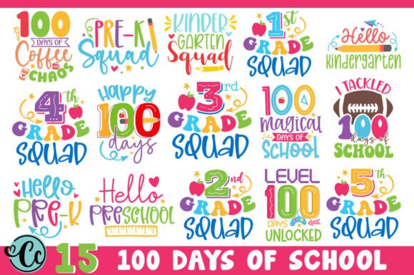 100 Days School SVG Bundle: A Practical Resource for Educators and Creative Professionals