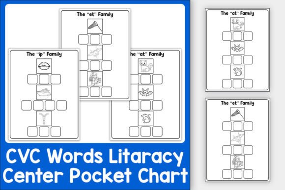 CVC Word Family Activities for Kinder