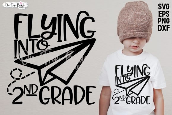 Flying into 2nd Grade: The Perfect Back-to-School SVG & PNG Design for Teachers, Parents, and Crafters
