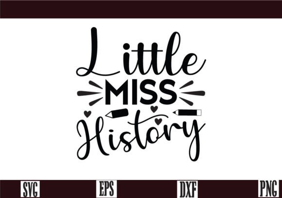 Little Miss History SVG: Playful & Precise
