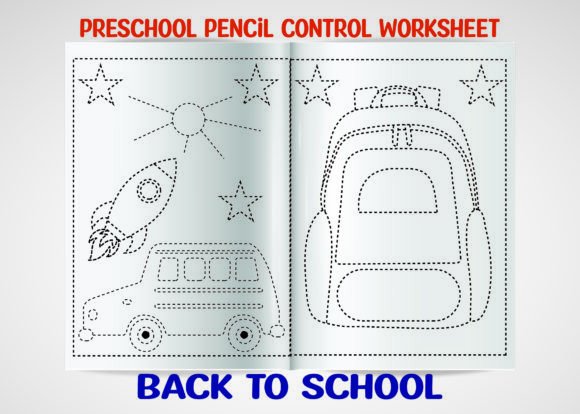 Preschool Pencil Control Worksheet: Build Confidence, Coordination, and School Readiness