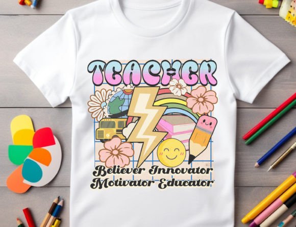 Retro Teacher PNG & Vintage Teacher PNG: Smart Choices for Print, Sublimation, and Creative Projects