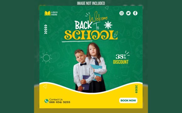 Social Media Banner Design Template: A Practical Tool for Back-to-School Engagement