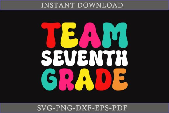 Team Seventh Grade T-shirt Design