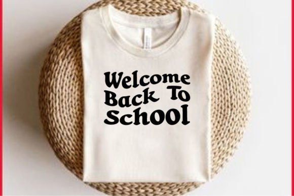 Unique Retro T-shirt Design, Welcome Bac
